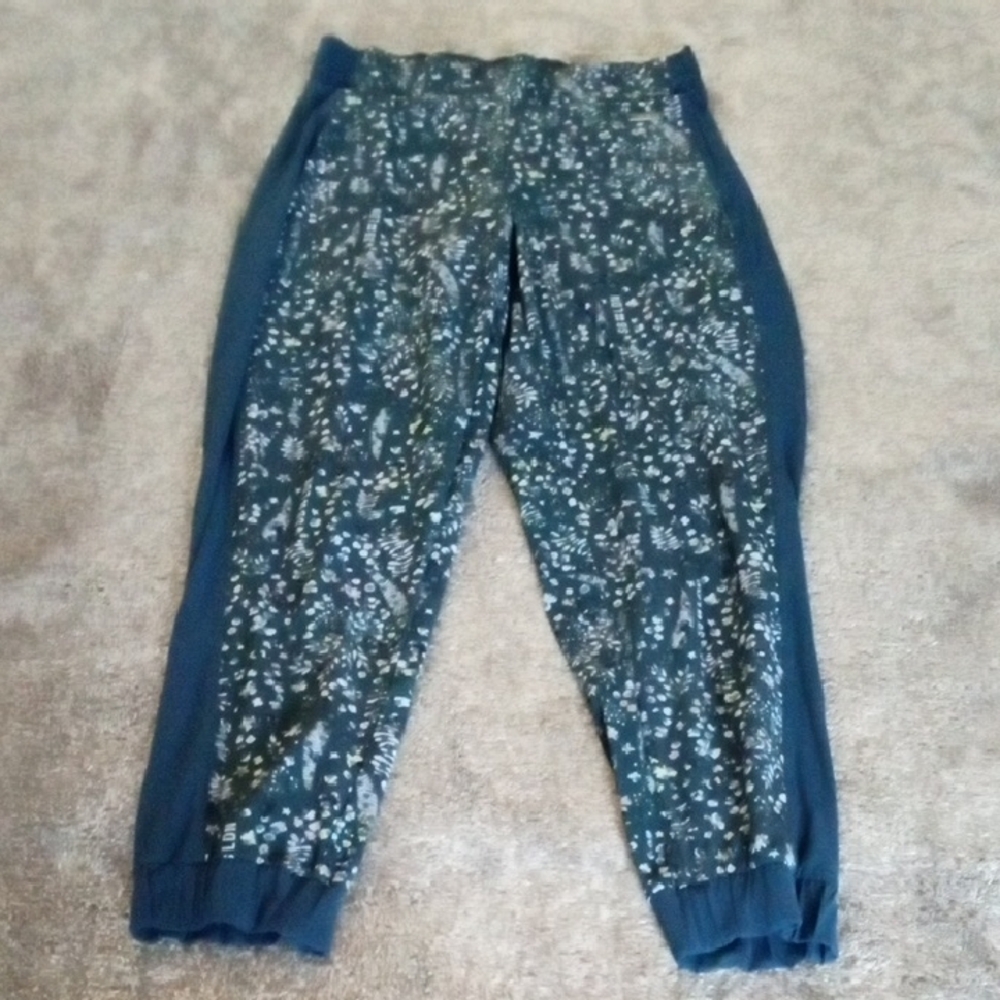 Sweaty Betty Mellow 7/8 Joggers Blue Beetle Stay Wild